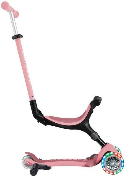 GLOBBER KOLOBĚŽKA SE SEDADLEM ODRÁŽEDLO GO UP ACTIVE LIGHTS 360 za 3490.00CZK - Allegro