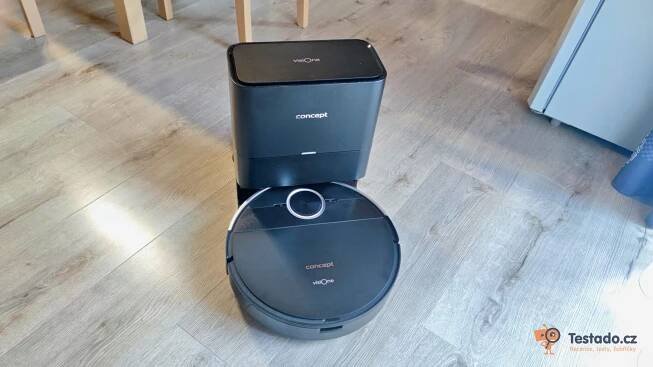 Robotický vysavač visiOne 3D VR3550 recenze testado