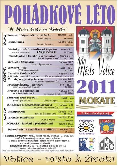Ubytování Votice - Pohádkové léto