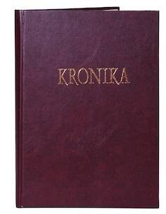 Kronika A4 300 listů vínová