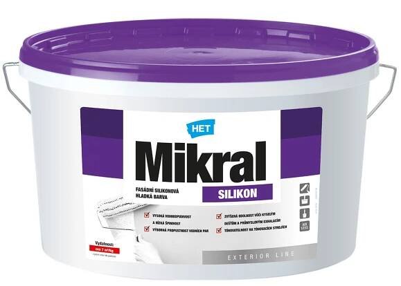 HET Mikral Silikon bílá