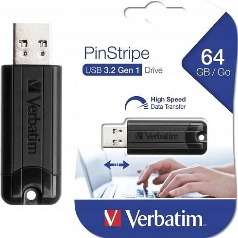 Verbatim PinStripe 64GB 49318