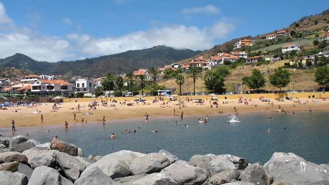 Pláž Praia de Machico