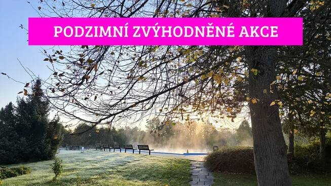 Podzimní zvýhodněné akce