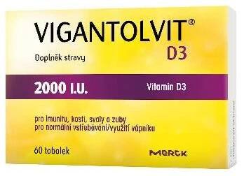 Vigantolvit D3 2000 I.U. 60 tobolek