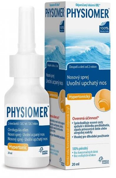 Physiomer Hypertonický 20 ml od 108 Kč