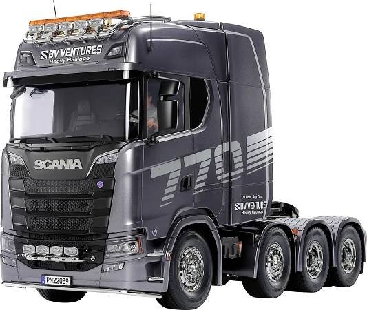 Tamiya 56376-600 Scania 8x4/4 1:14 elektrický RC model nákladního automobilu stavebnice