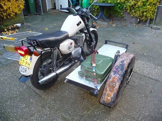 MZ 301 with transportsidecar
