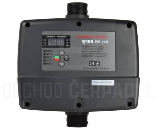 IBO IVR-02M Frekvenční měnič 230V / 0,37-1,5 kW / 12A