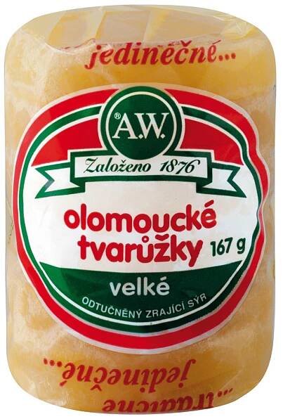 Olomoucké tvarůžky Velké 167 g - Tvarůžky