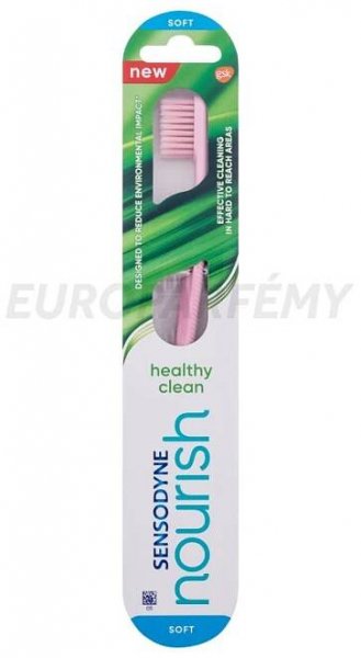 Sensodyne Nourish Healthy Clean klasický zubní kartáček - EUROPARFEMY.cz