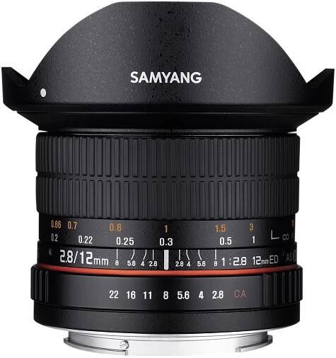 Samyang F 2,8/12 ED Fish-Eye AS NCS Canon | ab-com.cz