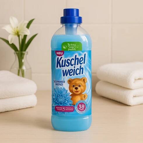 Kuschelweich Aviváž s vůní letního vánku 1 l 38 PD - originál z Německa | NěmeckýEshop.cz