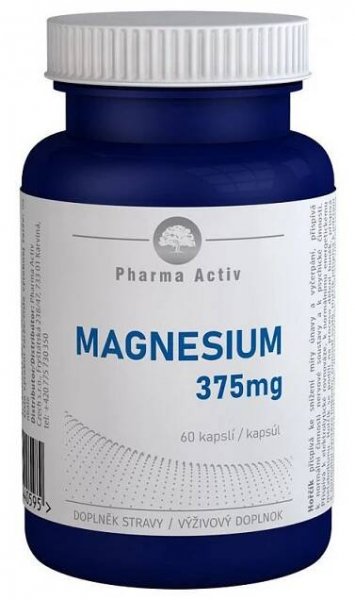 MAGNESIUM 375mg 60 kapslí