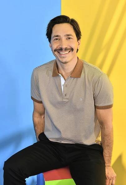 Justin Long at an event for Barbar (2022)