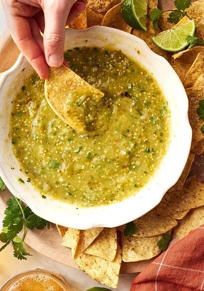 Tomatillo Salsa Verde - Love and Lemons