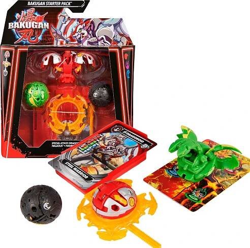 Spin Master Bakugan 6066991 Startovací sada Speciální útok Dragonoid/Nillious/Hammerhead od 518 Kč