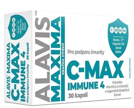 Alavis Maxima C-Max Immune 4 30 cps. od 199 Kč
