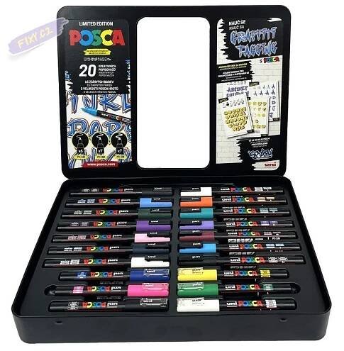 UNI akrylové Posca - fixy.cz
