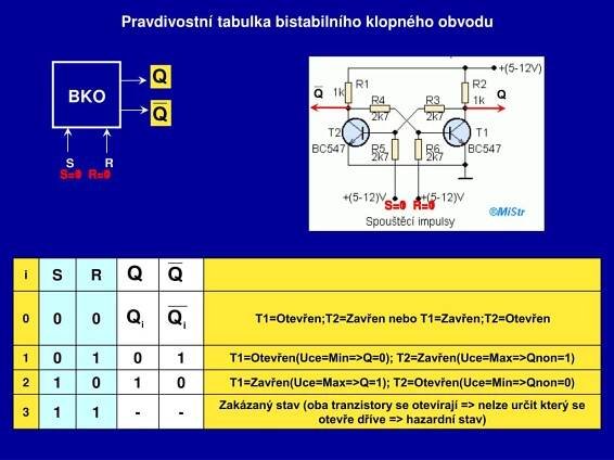 PPT - Bistabilní klopný obvod PowerPoint Presentation, free download - ID:3368620