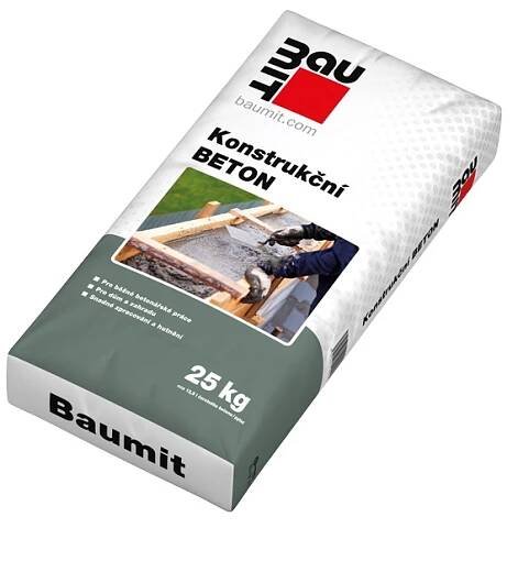 Baumit Beton konstrukční 25 kg; C16/20