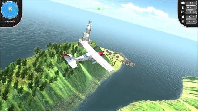 PS4 Island Flight Simulator