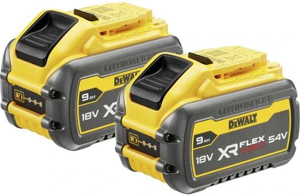 DEWALT náhradní akumulátor pro elektrické nářadí, 9.0 Ah Li-Ion, DCB547X2-XJ