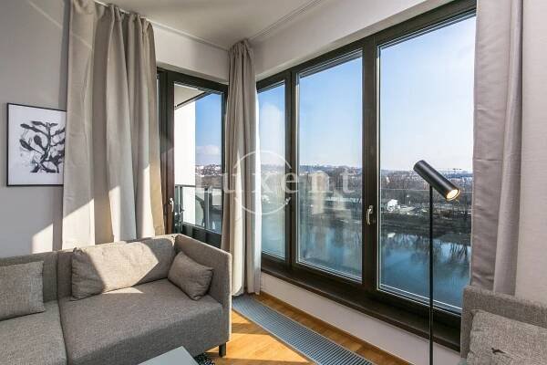 Pronájem bytu, 2+kk/T, 58 m2, Praha 7 - Holešovice
