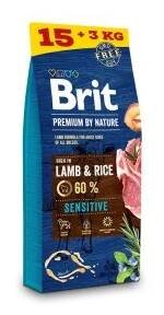 Brit Premium by Nature Sensitive Lamb 18 kg