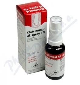 Clotrimazol AL Spray 1% spr.1x30ml 1%