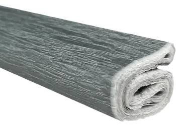 Krepový papír Krepový papír stříbrný 0,5x2m C39 28 g/m2