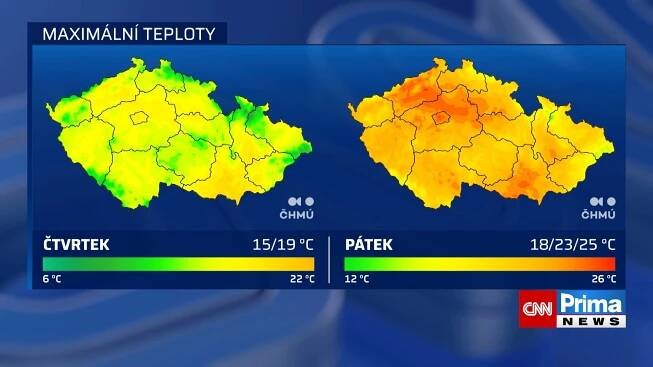 Počasí (29. 5. 2025)