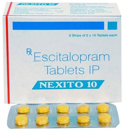 NEXITO 10MG 10 tablets