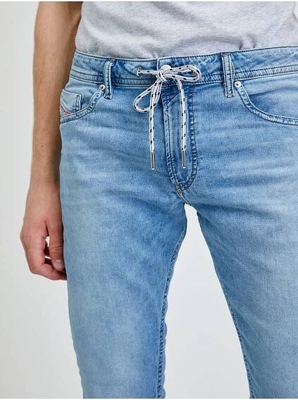 Diesel Světle modré pánské slim fit džíny Diesel