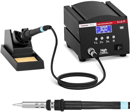 STAMOS ESD LCD digitální pájecí stanice 150-450C 150 W
