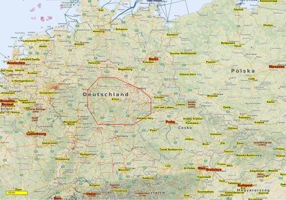 Deutschland Radkarten und Wanderkarten download für Android Smartphones