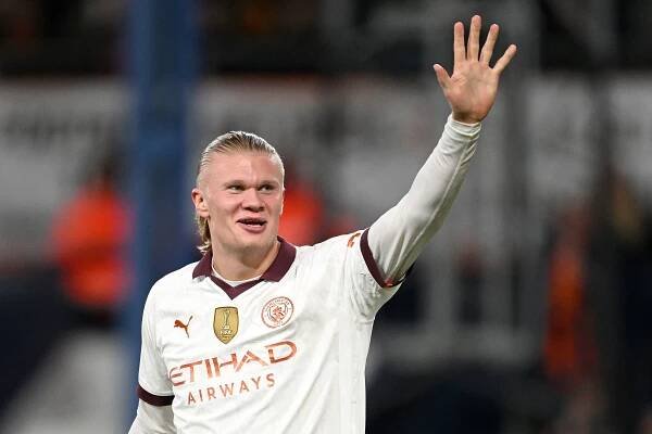 Erling Haaland scores five as Manchester City destroy Luton in FA Cup