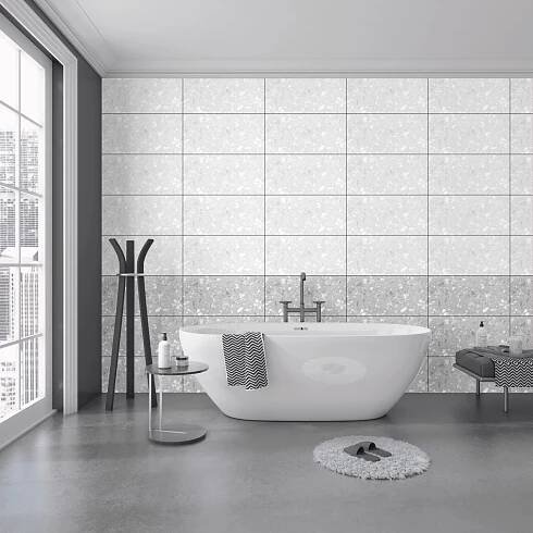 Obklad Terrazzo Stone Dark, 30 x 60 cm