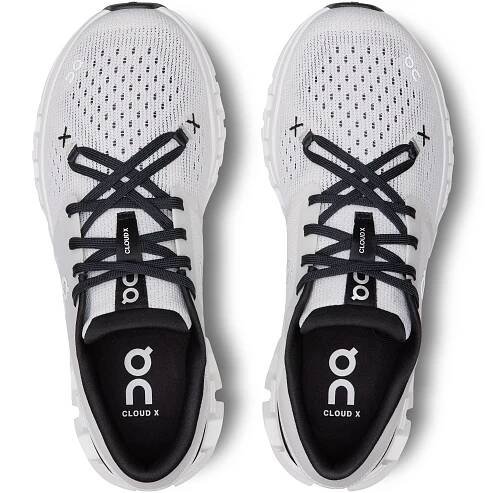 On Running Dámské boty Cloud X 4 Ivory Black 36,5 EAN (GTIN) 7615537091389