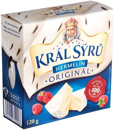 Král Sýrů Hermelín originál