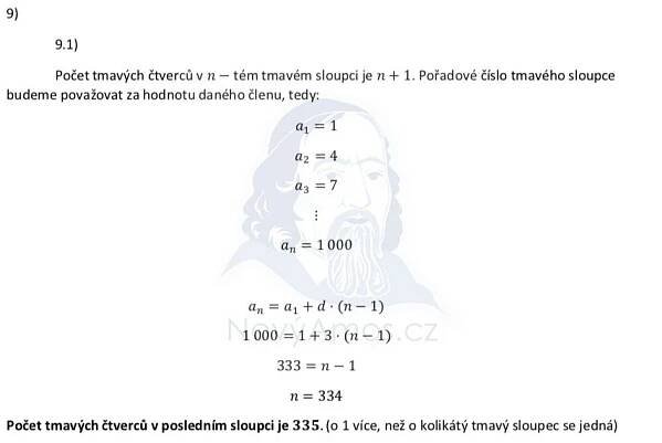 Didaktický test z matematiky - podzim 2022 - řešení úlohy 9