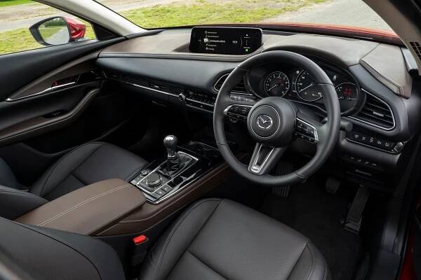 Mazda CX-30 Review: interior