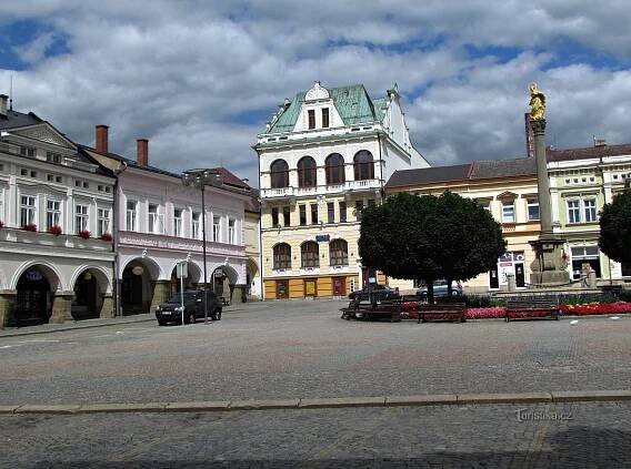 Ústí nad Orlicí - nejhezčí městský rynek