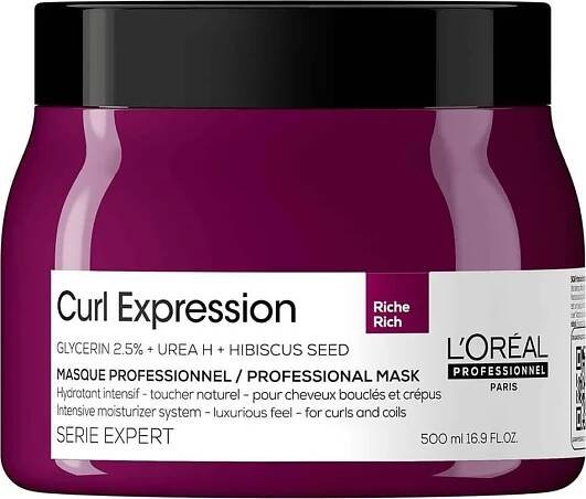 LOREAL CURL EXPRESSION RICHE MASKA NA KUDRNATÉ VLASY 500 ML