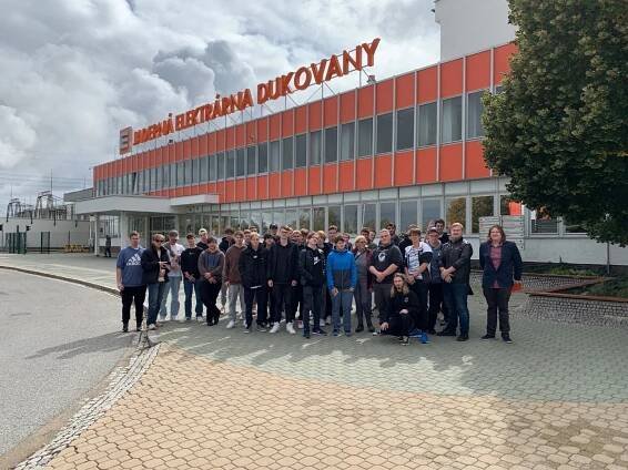 Exkurze do jaderné elektrárny Dukovany a vodní elektrárny Dalešice | SŠE Lipník nad Bečvou