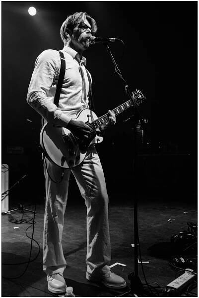 Jesse Hughes of Eagles of Death Metal at A Peaceful Noise concert for Nick Alexander