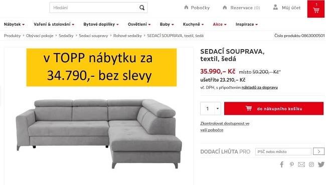 Praktiky velkých řetězců
