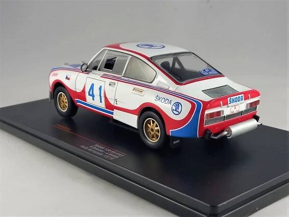 Škoda 130 RS, No.41, Kvaizar, rallye Acropolis 1979 1:24 IXO