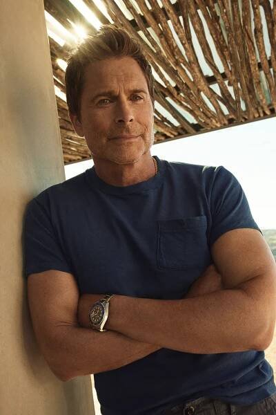 editorial of rob lowe and john owen lowe for men's health photographed at agave house in malibu on january 27, 2023