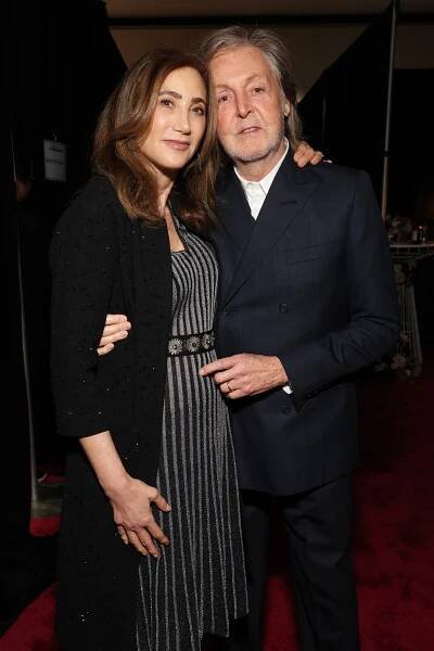 Paul McCartney and Nancy Shevell in 2024